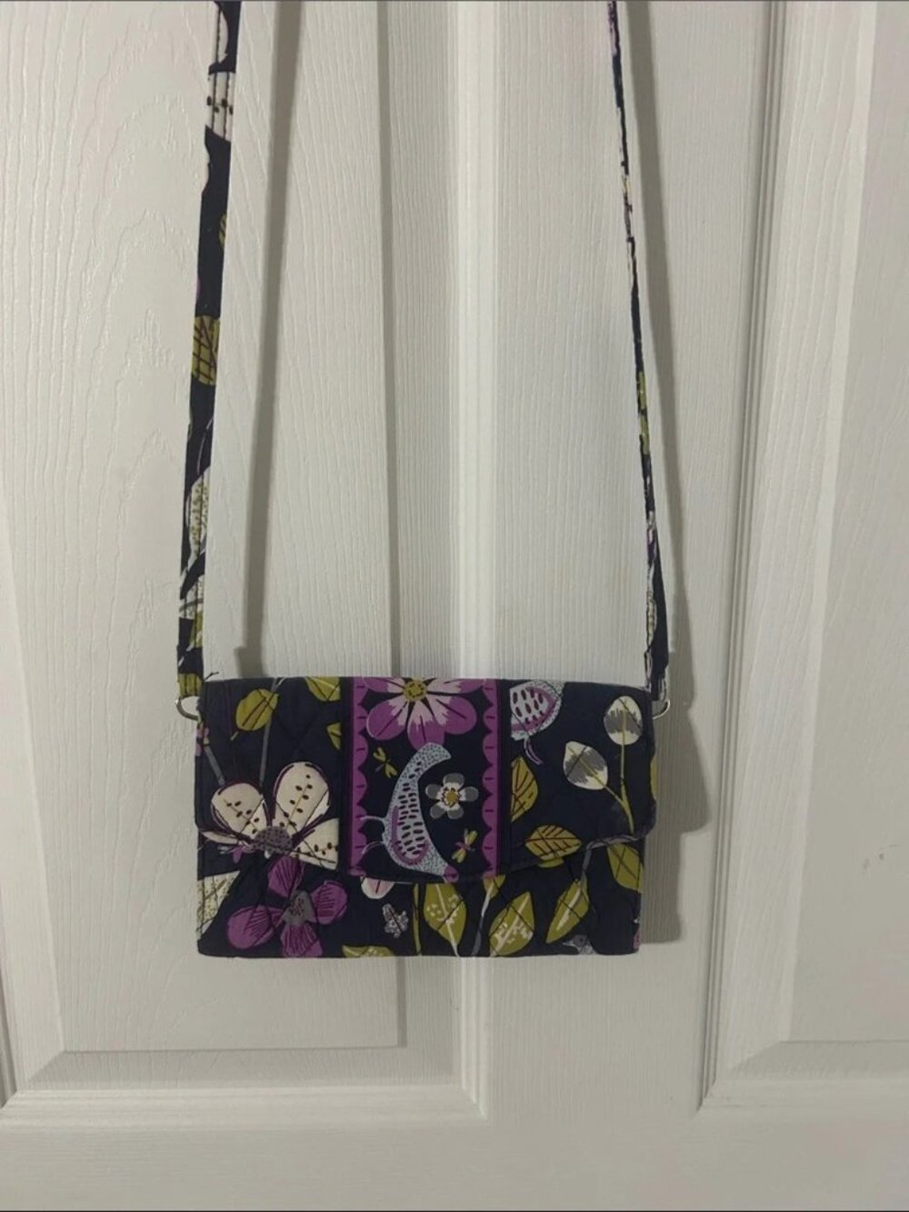 Vera Bradley Floral Quilted Crossbody